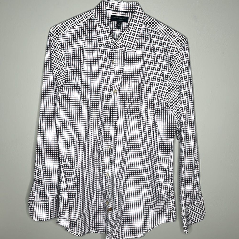 Men’s Banana Republic Medium Button Down Dress Shirt